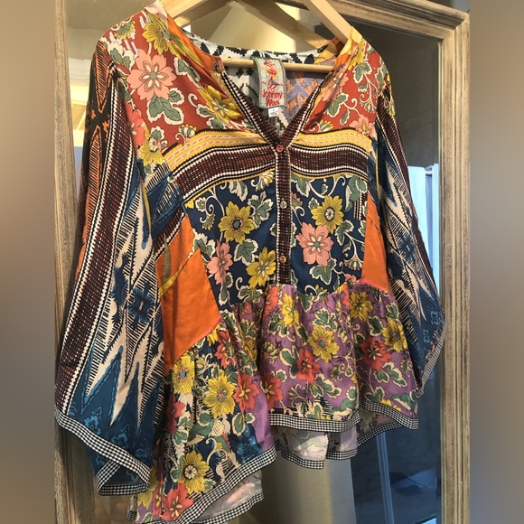 Johnny Was blouse size small - Picture 3 of 5